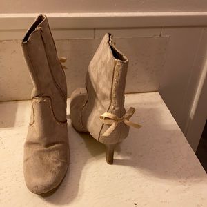 Boots and matching bag